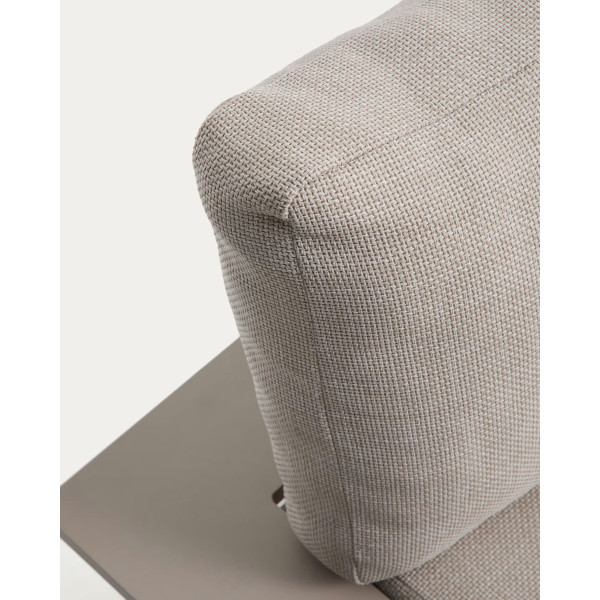 Угловой садовый диван La Forma Vathi O00618FA11 Бежевый-11