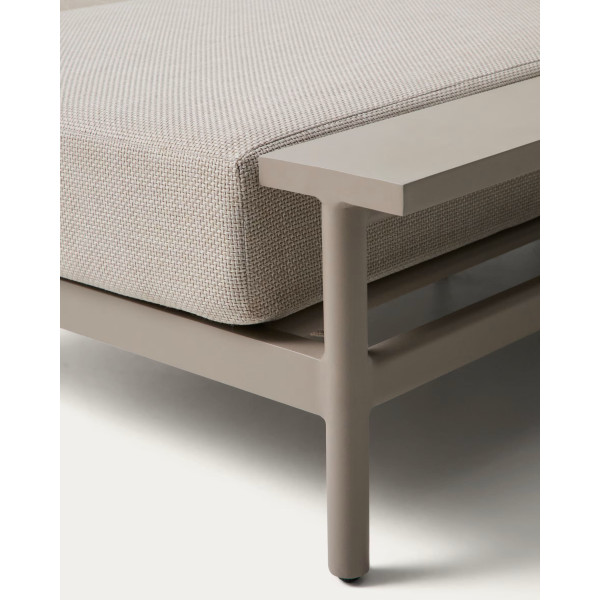 Угловой садовый диван La Forma Vathi O00619FA11 Бежевый-5