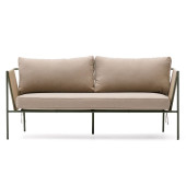 Диван 2-местный La Forma Zivia S00064FA12 Экрю