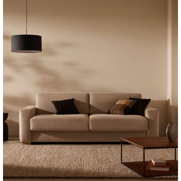 Диван-ліжко 3 місний La Forma ANLEY S82961AU12 Бежевий 224 см-0