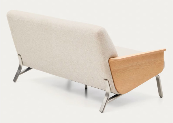 Диван 2-местный La Forma Amsen S00110FA12 Бежевый 150 см-8