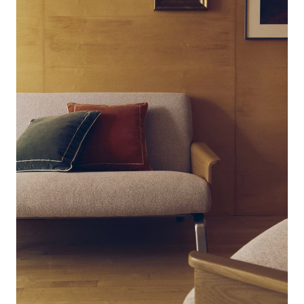 Диван 2-местный La Forma Amsen S00110FA12 Бежевый 150 см-2