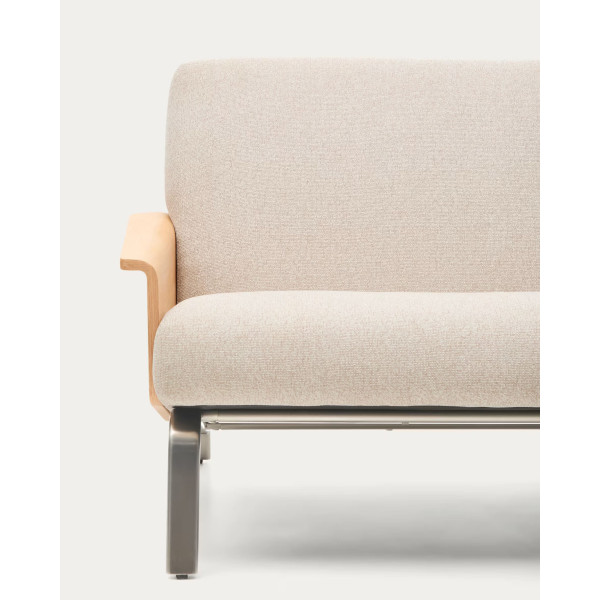 Диван 2-местный La Forma Amsen S00110FA12 Бежевый 150 см-9