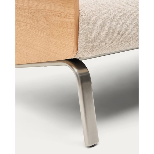 Диван 2-местный La Forma Amsen S00110FA12 Бежевый 150 см-11