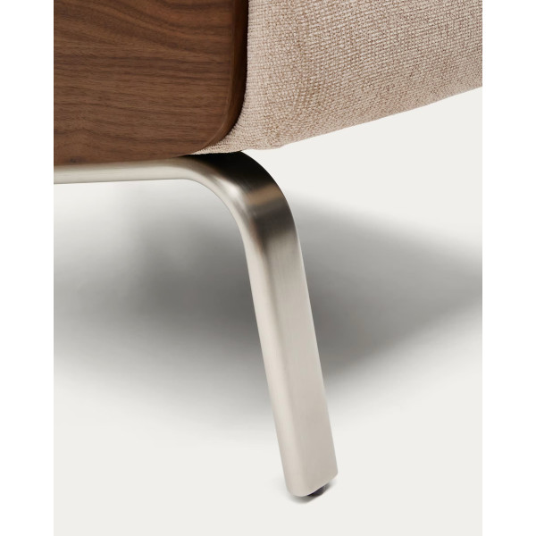 Диван 3-місний La Forma Amsen S00111FA11 Світло-коричневий 205 см-10