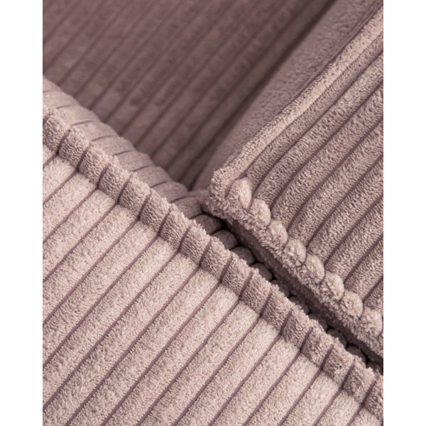 Диван 3-местный La Forma BLOK S570LN24 Розовый вельвет 240 см-9