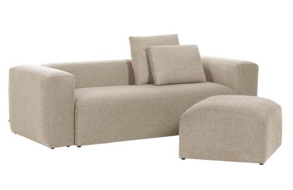 Диван 2-местный La Forma BLOK S571GR39 Бежевый 210 см-7