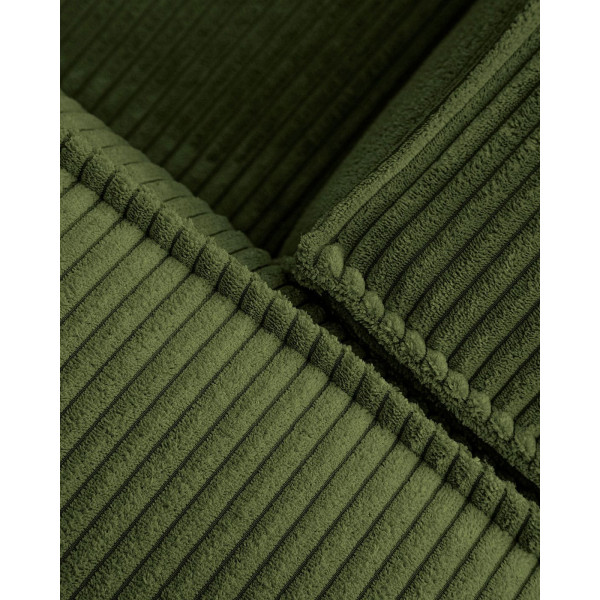 Диван 2-местный La Forma BLOK S571LN19 Зеленый вельвет 210 см-7