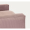 Диван 2-местный La Forma BLOK S571LN24 Розовый вельвет 210 см-8-thumb