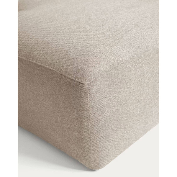 Угловой диван 4-местный с левым шезлонгом La Forma BLOK S572GR39 Бежевый 330 см-10