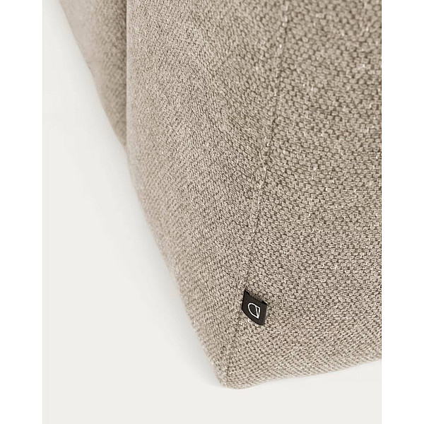 Угловой диван 2-местный с правым шезлонгом La Forma BLOK S574GR39 Бежевый 240 см-9