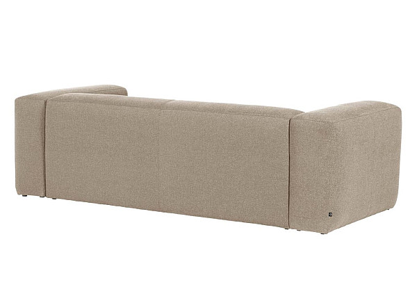 Угловой диван 2-местный с правым шезлонгом La Forma BLOK S574GR39 Бежевый 240 см-6