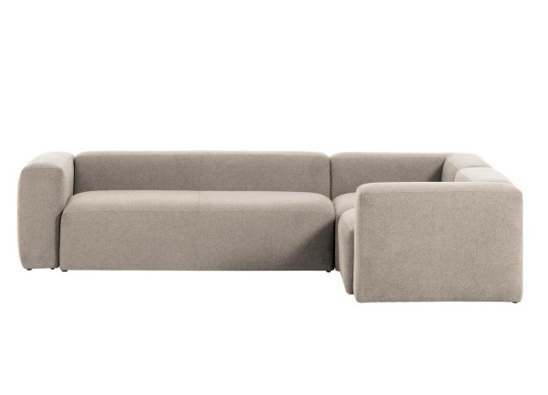 Угловой диван 4-местный La Forma BLOK S683GR39 Бежевый 320х230 см-3