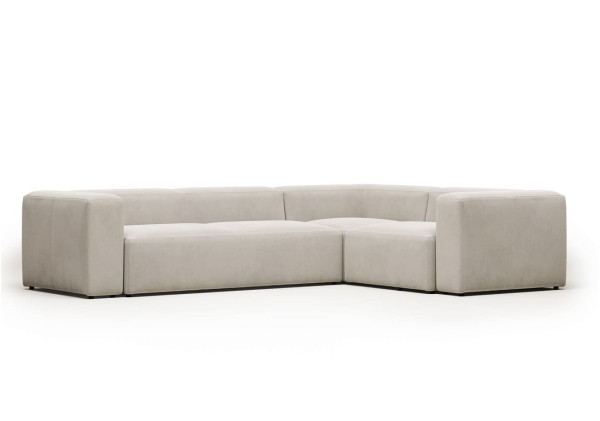 Угловой диван 4-местный La Forma BLOK S683GR39 Бежевый 320х230 см-2