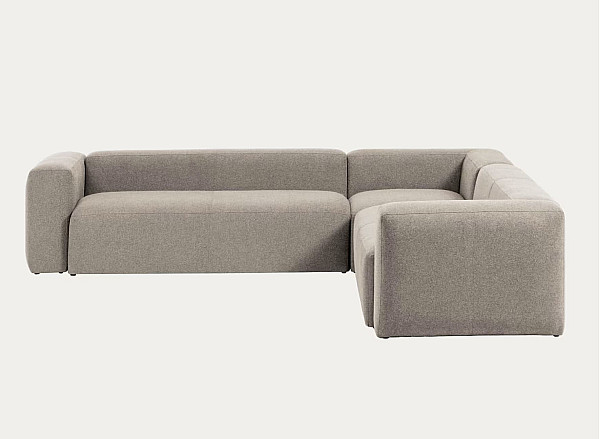 Угловой диван 6-местный La Forma BLOK S684GR39 Бежевый 320х320 см-4