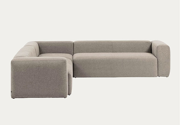 Угловой диван 6-местный La Forma BLOK S684GR39 Бежевый 320х320 см-3