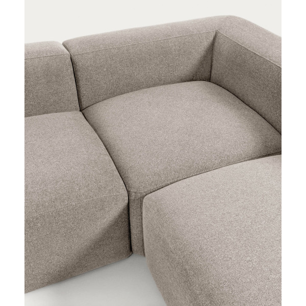 Угловой диван 4-местный La Forma BLOK S686GR39 Бежевый 290х290 см-5