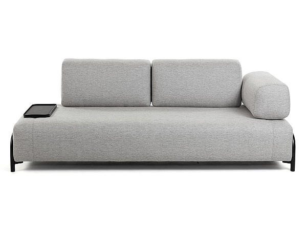 Диван 3-місний La Forma COMPO S583BB14 Світло-сірий-3