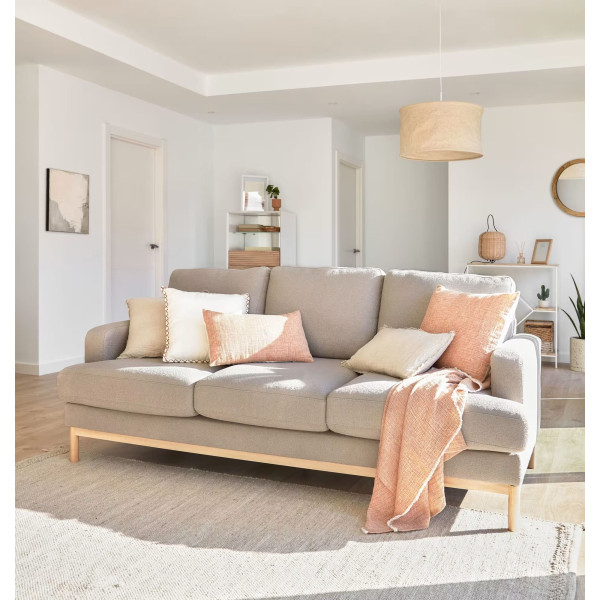 Диван 3-місний La Forma MIHAELA S805_30_PS03 Сірий-0