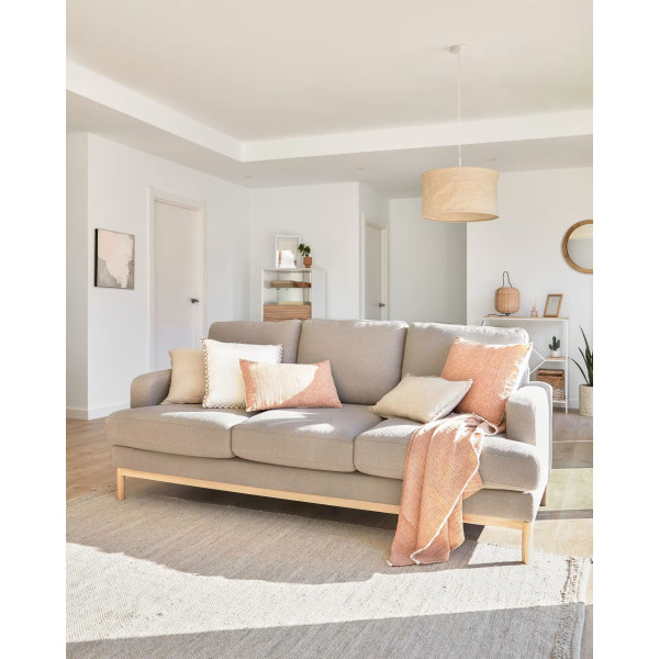 Диван 3-місний La Forma MIHAELA S805_30_PS03 Сірий-1