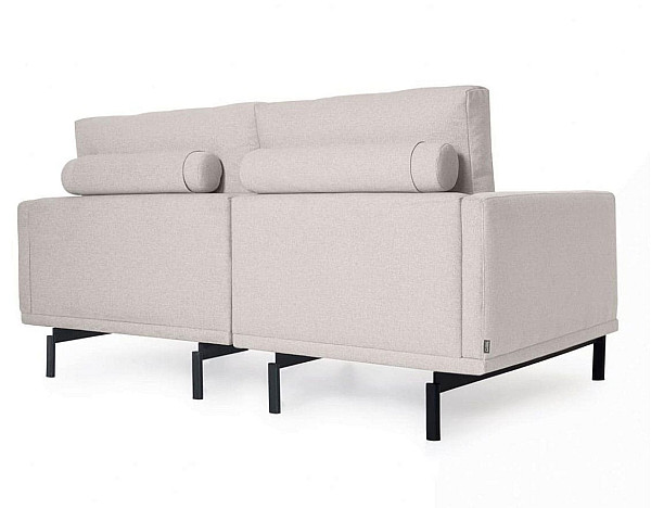 Кутовий диван 3-місний з правим шезлонгом La Forma GALENE S801_42D_GR39 Бежевий 214 см-5