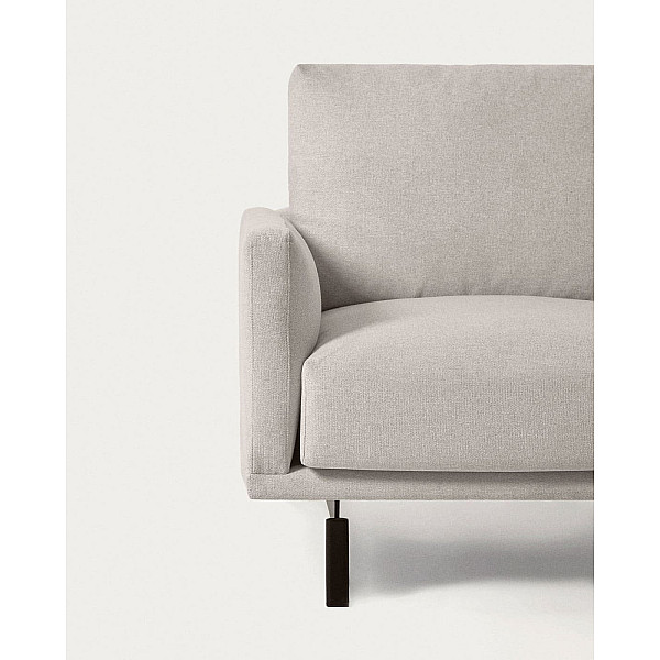 Кутовий диван 3-місний з правим шезлонгом La Forma GALENE S801_42D_GR39 Бежевий 214 см-8