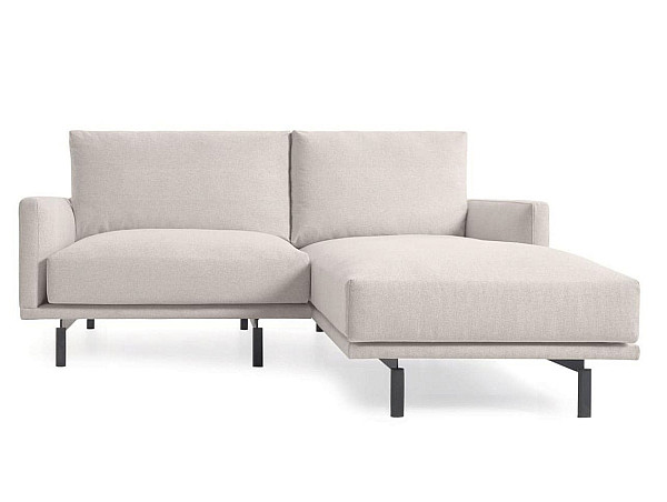 Кутовий диван 3-місний з правим шезлонгом La Forma GALENE S801_42D_GR39 Бежевий 214 см-3