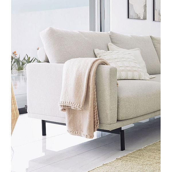 Кутовий диван 3-місний La Forma GALENE S801_52_GR39 Бежевий 207х267 см-2