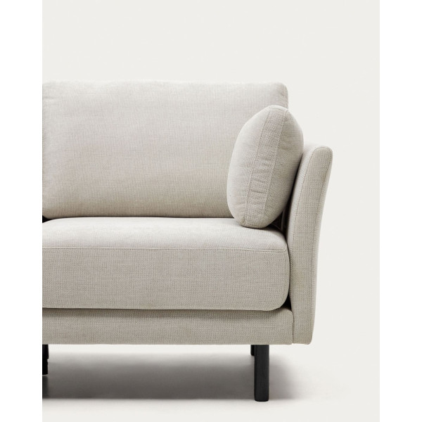 Диван 2-местный La Forma GILMA S79321TB12 Бежевый ткань шенилл-5