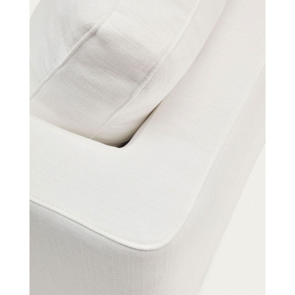 Угловой диван 4-местный с левым шезлонгом La Forma Gala S821_40_SE05 Белый-10