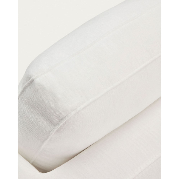 Угловой диван 4-местный с левым шезлонгом La Forma Gala S821_40_SE05 Белый-11