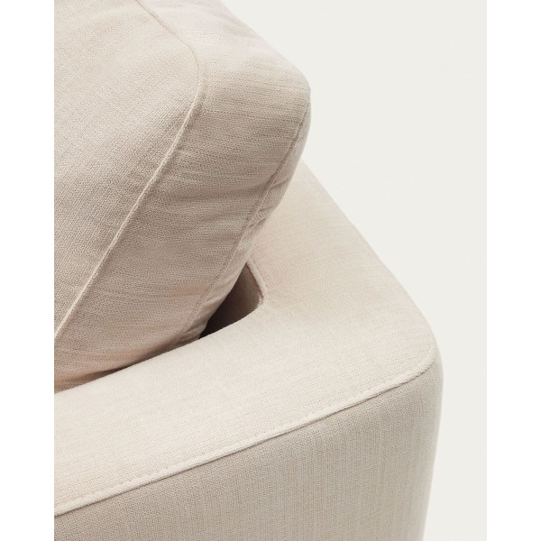 Кутовий диван 4-місний з лівим шезлонгом La Forma Gala S821_40_SE12 Бежевий-12