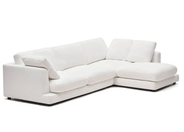 Кутовий диван 4-місний з правим шезлонгом La Forma Gala S821_41_SE05 Білий-3