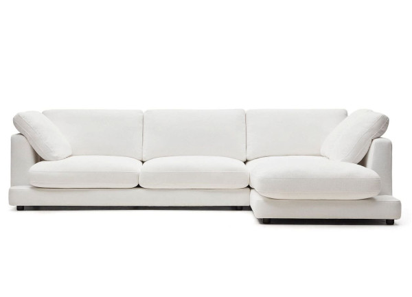 Кутовий диван 4-місний з правим шезлонгом La Forma Gala S821_41_SE05 Білий-2