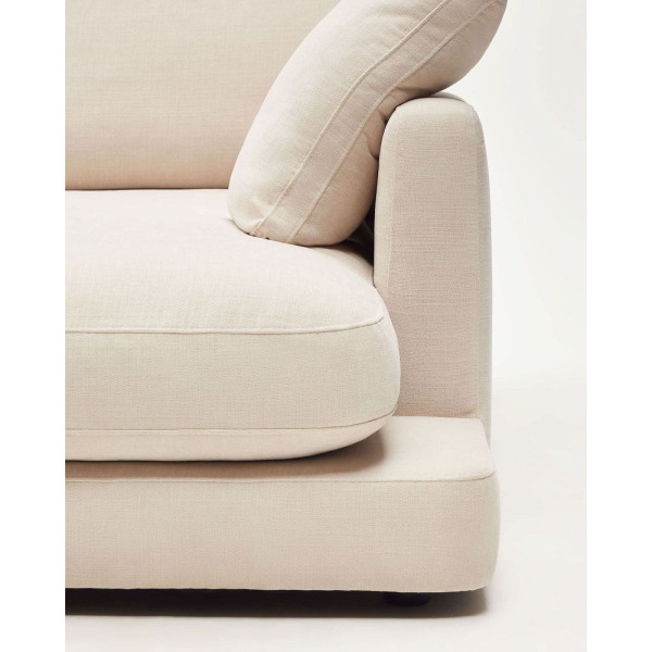 Кутовий диван 4-місний з правим шезлонгом La Forma Gala S821_41_SE12 Бежевий-9