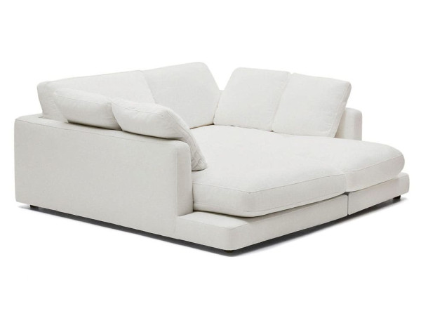 Диван 3-местный c двойным шезлонгом La Forma Gala S821_42_SE05 Белый-2