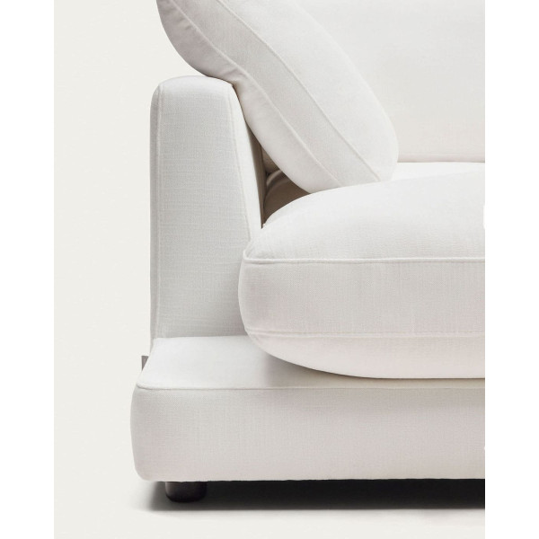 Диван 3-местный c двойным шезлонгом La Forma Gala S821_42_SE05 Белый-3