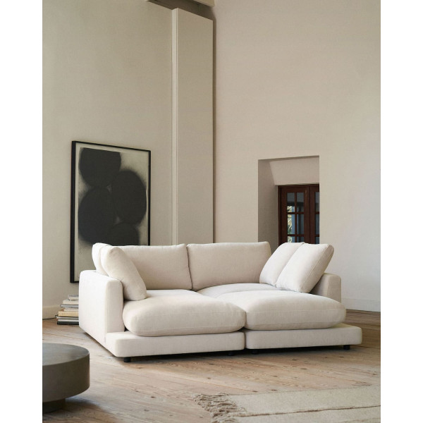 Диван 3-местный c двойным шезлонгом La Forma Gala S821_42_SE12 Бежевый-2