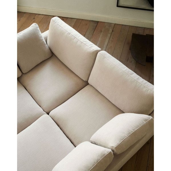 Диван 3-местный c двойным шезлонгом La Forma Gala S821_42_SE12 Бежевый-5