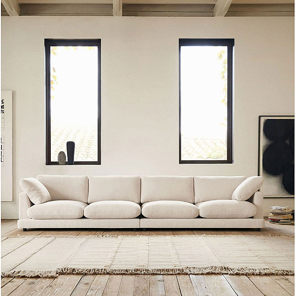 Диван 6-местный La Forma Gala S821_70_SE12 Бежевый-0