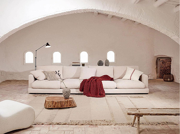 Диван 6-местный La Forma Gala S821_70_SE12 Бежевый-1