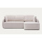 Угловой диван раскладной 3-местный La Forma Laira S00037LG39 Экрю 246 см-3-thumb
