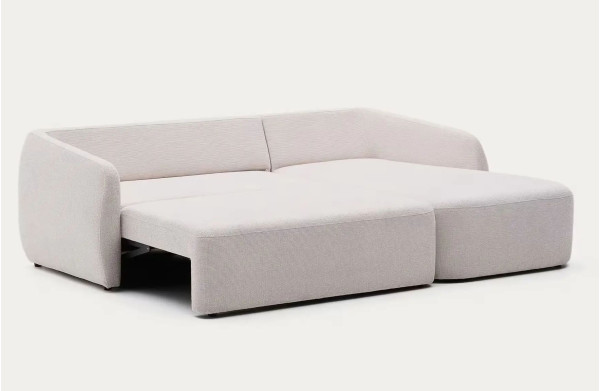 Угловой диван раскладной 3-местный La Forma Laira S00037LG39 Экрю 246 см-5