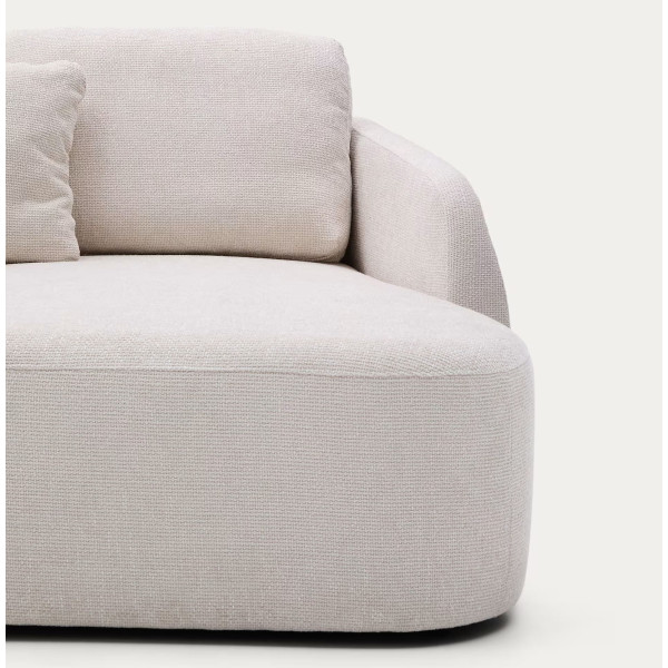 Угловой диван раскладной 3-местный La Forma Laira S00037LG39 Экрю 246 см-7