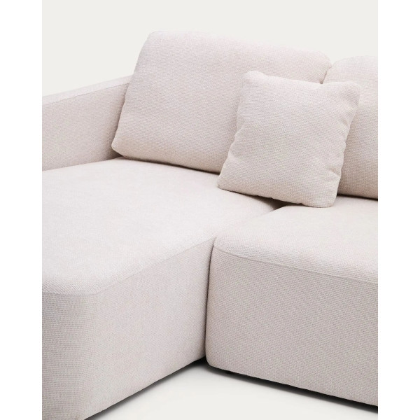 Угловой диван раскладной 3-местный La Forma Laira S00071LG39 Экрю 246 см-9