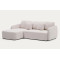 Угловой диван раскладной 3-местный La Forma Laira S00071LG39 Экрю 246 см-3-thumb