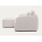 Угловой диван раскладной 3-местный La Forma Laira S00071LG39 Экрю 246 см-4-thumb