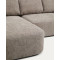 Кутовий диван розкладний 3-місний La Forma Laira S00156LG11 Топо 246 см-7-thumb