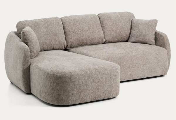 Угловой диван раскладной 3-местный La Forma Laira S00156LG11 Топо 246 см-4