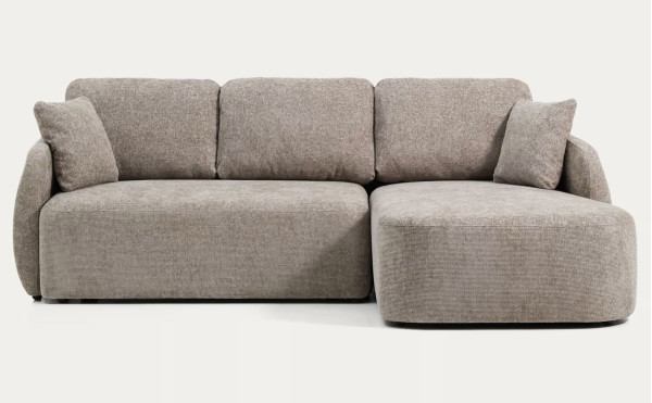 Угловой диван раскладной 3-местный La Forma Laira S00159LG11 Топо 246 см-3